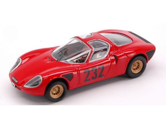 M4 M47069 ALFA ROMEO 33.2 N.232 S.GIUST.'69 1:43 Modellino