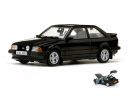 SunStar SS4985 FORD ESCORT XR3i 1983 BLACK 1:18 Modellino