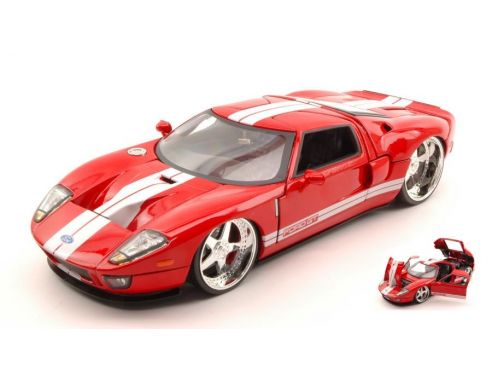 Jada JADA96732R FORD GT 2005 RED 1:24 Modellino