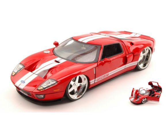 Jada JADA96732R FORD GT 2005 RED 1:24 Modellino