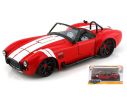 Jada JADA90537 SHELBY COBRA 1965 RED/WHITE 1:24 Modellino
