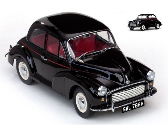 SunStar SS4786 MORRIS MINOR 1000 1965 BLACK 1:12 Modellino