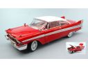 Auto World AWSS108 PLYMOUTH FURY 1958 CHRISTINE LA MACCHINA INFERNALE CLEAR WINDOWS 1:18 Modellino