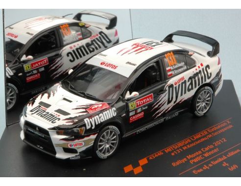 Vitesse VE43446 MITSUBISHI LANCER EVO X N.131 30th M.KOSCIUSZKO-M.SZCZEPANIAK 1:43 Modellino