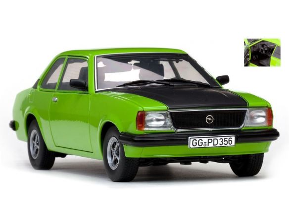 SunStar SS5386 OPEL ASCONA B SR 1978 GREEN/BLACK 1:18 Modellino
