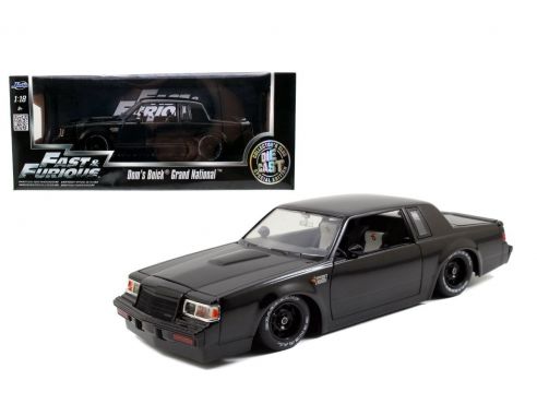 Jada JADA97178 BUICK GRAND NATIONAL FAST & FURIOUS 7 MATT BLACK 1:18 Modellino