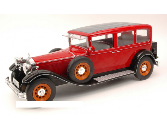 Mac Due MCG18032 MERCEDES TYP NUERBURG 460/460K (WO8) 1928 DARK RED/BLACK 1:18 Modellino
