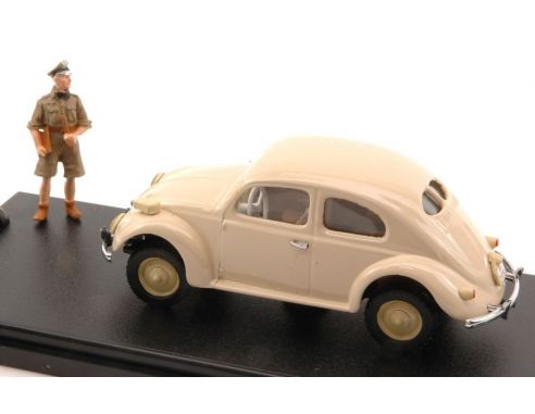 MINIMINIERA MMVA014 VW TYP 82E BEETLE BEIGE + FIGURE 1:43 Modellino