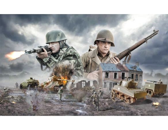 Italeri IT6116 OPERATION COBRA 1944 KIT 1:72 Modellino