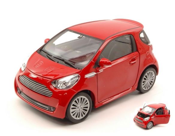 Welly WE4028R ASTON MARTIN CYGNET 2010 RED 1:24 Modellino