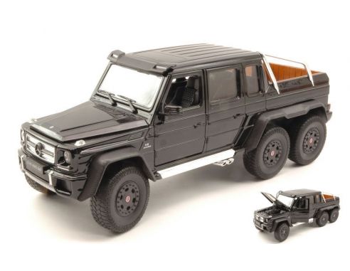 Welly WE4061BK MERCEDES AMG G63 6x6 2014 BLACK 1:24 Modellino