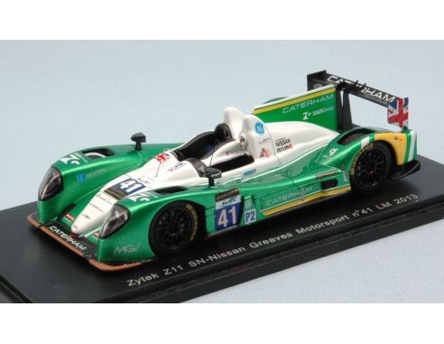Spark Model S3759 ZYTEK Z11 SN-NISSAN N.41 24th LM 2013 KIMBER.SMITH-LUX-ROSSI 1:43 Modellino