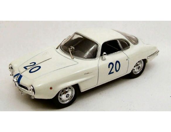 M4 M47088 ALFA ROMEO GIULIETTA SS N.20 T.FLORIO 1961 1:43 Modellino