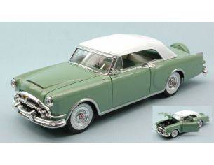 Welly WE4016GR PACKARD CARIBBEAN SOFT TOP 1953 PASTEL GREEN 1:24 Modellino