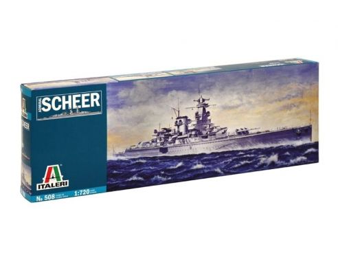 Italeri IT0508 NAVE ADMIRAL SCHEER KIT 1:720 Modellino