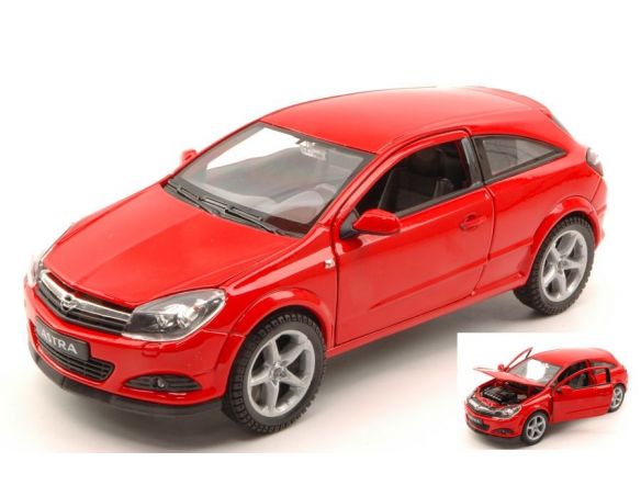 Welly WE2469R OPEL ASTRA GTC 2005 RED 1:24 Modellino