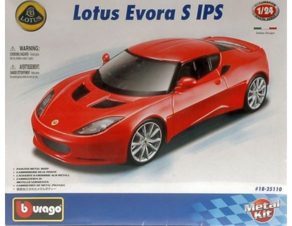 Bburago BU25110 LOTUS EVORA S IPS 2011 KIT 1:24 Modellino