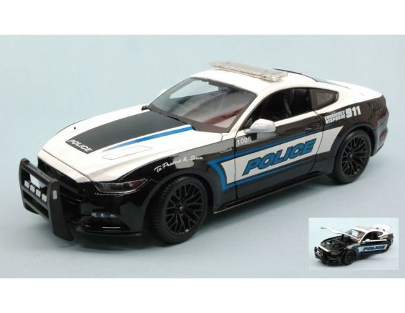 Maisto MI36203 FORD MUSTANG GT 2015 POLICE 1:18 Modellino