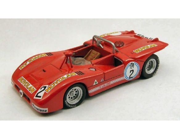 M4 M47111 ALFA ROMEO 33.3 TT N.2 ARGENT.'72 1:43 Modellino