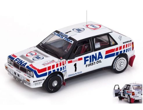 SunStar SS3130 LANCIA DELTA INTEGRALE N.1 2nd TOUR D.CORSE 1991 D.AURIOL-B.OCCELLI 1:18 Modellino