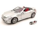 Motormax MTM73162SL MERCEDES SLK55 AMG 2004 SILVER 1:18 Modellino