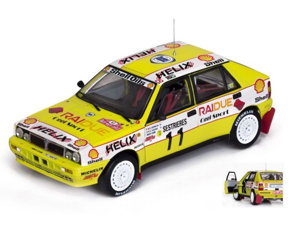 SunStar SS3129 LANCIA DELTA INTEGRALE N.11 7th MONTE CARLO 1989 D.CERRATO-G.VASINO 1:18 Modellino