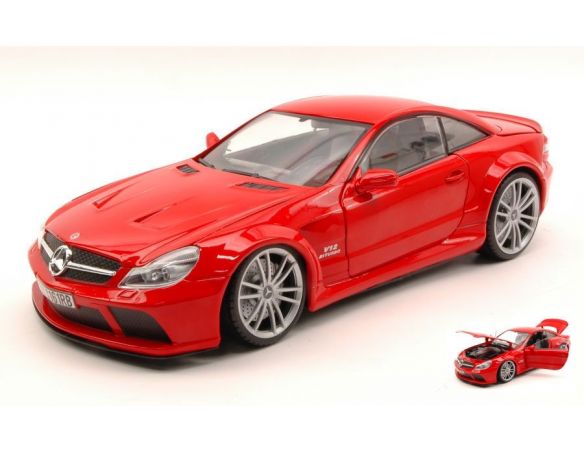 Motormax MTM79161RD MERCEDES SL65 AMG 2012 RED 1:18 Modellino