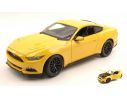 Maisto MI31197Y FORD MUSTANG GT 2015 YELLOW 1:18 Modellino