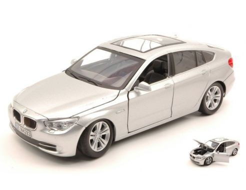 Motormax MTM73352S BMW 550i GT SERIES 2010 SILVER 1:24 Modellino