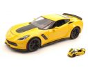 Maisto MI31133Y CORVETTE Z06 2015 YELLOW 1:24 Modellino