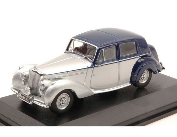 Oxford OXFBN6004 BENTLEY MK VI 1946 SILVER/BLUE 1:43 Modellino