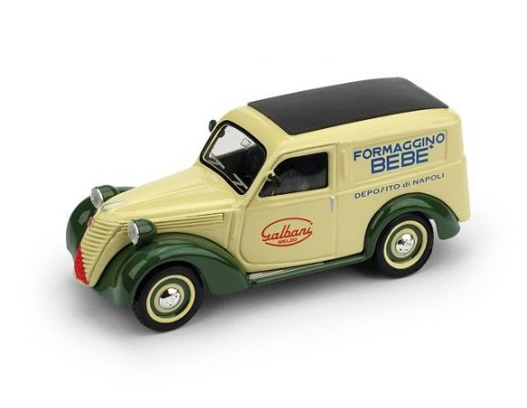 Brumm BM0554C FIAT 1100 FURGONE 1950 FORMAGGINO BEBE' GALBANI 1:43 Modellino