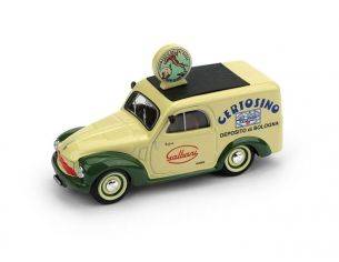 Brumm BM0554B FIAT 500B FURGONE 1950 CERTOSINO GALBANI 1:43 Modellino