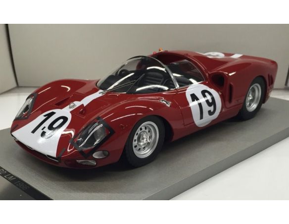 Tecnomodel TMD1820A FERRARI 365 P2 N.19 DNF LM 1966 W.MAIRESSE-H.MULLER LIM.150 1:18 Modellino