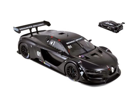 Norev NV185136 RENAULT R.S.01 2014 TEST BLACK 1:18 Modellino