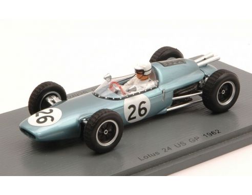 Spark Model S4823 LOTUS 24 R.SCHROEDER 1962 N.26 10th US GP 1:43 Modellino