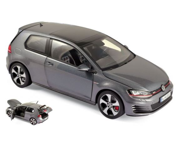 Norev NV188518 VW GOLF GTI 2013 CARBON STEEL GREY 1:18 Modellino