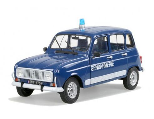 Solido SL1800104 RENAULT 4 GENDARMERIE 1978 1:18 Modellino