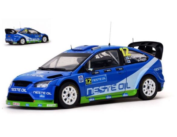 SunStar SS3953 FORD FOCUS RS N.12 8th FINLAND RALLY 2010 J.KANKKUNEN-J.REPO 1:18 Modellino