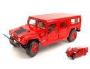 Maisto MI36858 HUMMER 4-DOOR WAGON 2006 RED 1:18 Modellino