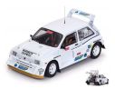 SunStar SS5538 MG METRO 6R4 AYRTON SENNA TEST CAR 1986 1:18 Modellino