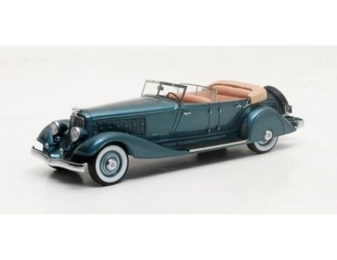 Matrix MX50303-021 CHRYSLER IMPERIAL CUSTOM FIVE-PASSENGER PHAETON 1933 LIGHT BLUE LIM.408 Modellino