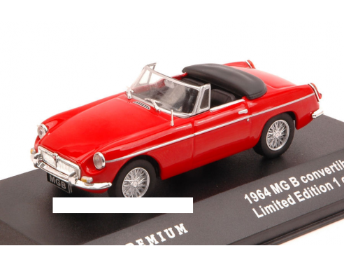 Triple 9 T9P-10001 MG B CONVERTIBLE 1964 RED 1:43 Modellino