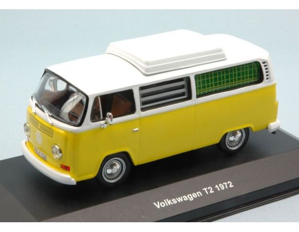 Solido SL4301000 VW T2 1972 YELLOW/WHITE 1:43 Modellino