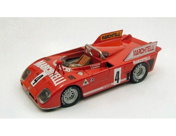 M4 M47156 ALFA ROMEO 33 TT 3 N.4 T.FLORIO 1974 1:43 Modellino