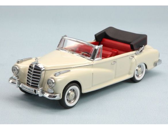 Rio RI4459 MERCEDES 300 D 1958 CABRIO WHITE 1:43 Modellino