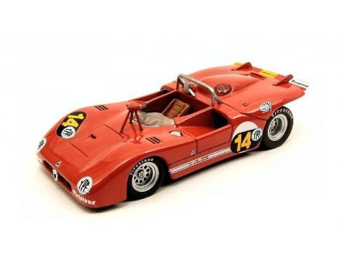 M4 M47171 ALFA ROMEO 33.3 N.14 BUENOS AIRES 1971 GALLI-STOMMELEN 1:43 Modellino