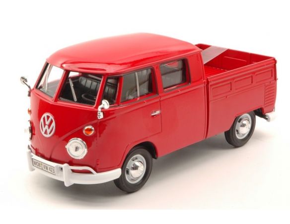 Motormax MTM79343R VW TYPE 2 (T1) PICK UP RED 1:24 Modellino