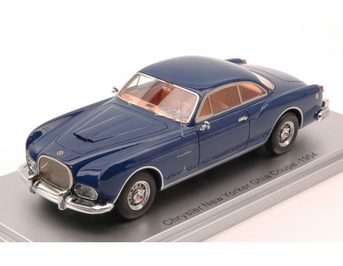 Kess Model KS43032010 CHRYSLER NEW YORKER GHIA COUPE' 1954 BLUE 1:43 Modellino