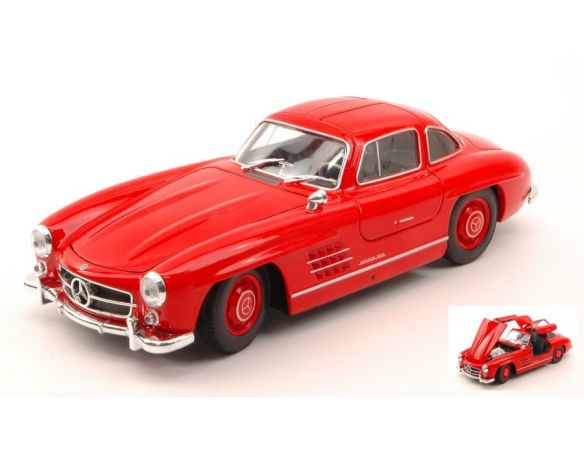 Welly WE24064R MERCEDES 300 SL 1954 RED 1:24 Modellino